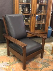 Original Gustav Stickley open arm Morris Chair